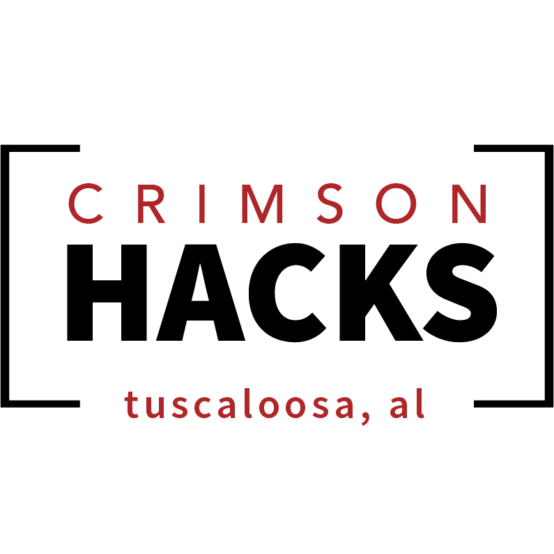 CrimsonHacks 2017: The first MLH sponsored Hackathon in the state of Alabama.